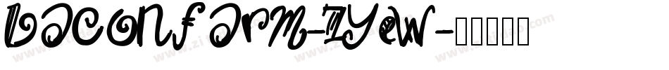 Baconfarm-7yEw字体转换