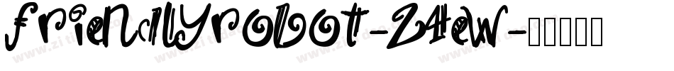FriendlyRobot-z4Ew字体转换