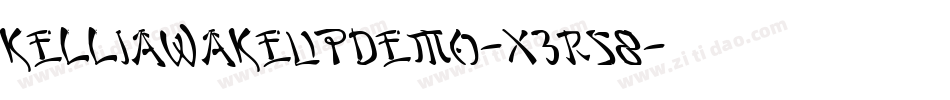 KelliaWakeupDemo-x3R58字体转换