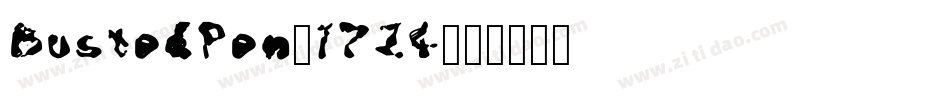 BustedPen-17Z4字体转换