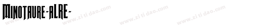 Minotaure-aLRE字体转换