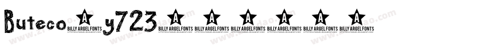 Buteco-y723字体转换