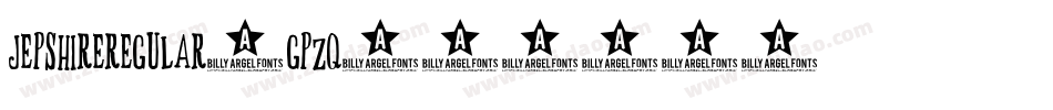 JepshireRegular-gPZq字体转换 JepshireRegular-gPZq字体转换