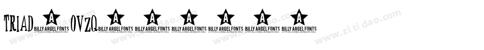 Triad-ovZq字体转换