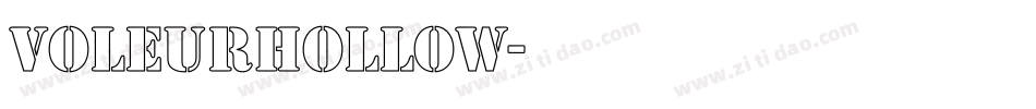 VoleurHollow字体转换