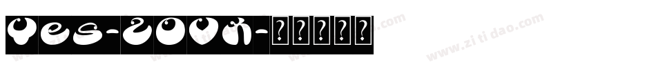 Yes-20VX字体转换