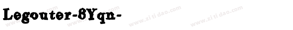 Legouter-8Yqn字体转换