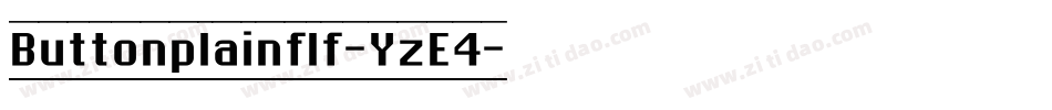 Buttonplainflf-YzE4字体转换