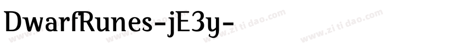 DwarfRunes-jE3y字体转换