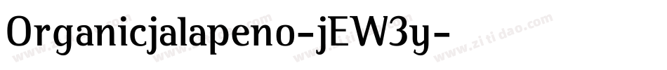 Organicjalapeno-jEW3y字体转换