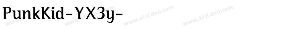 PunkKid-YX3y字体转换
