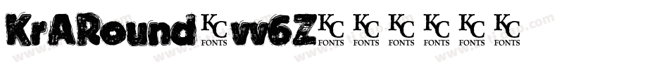 KrARound-vv6Z字体转换