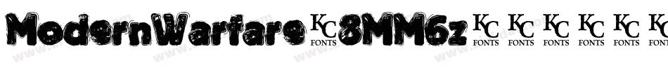ModernWarfare-8MM6z字体转换