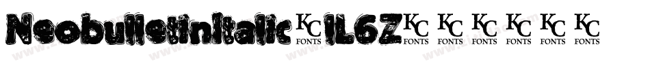 NeobulletinItalic-lL6Z字体转换