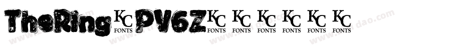 TheRing-PV6Z字体转换 TheRing-PV6Z字体转换