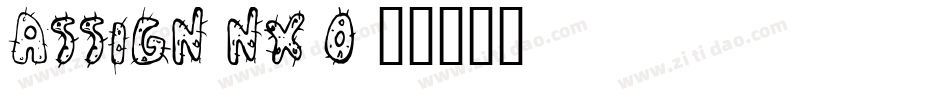 Assign-nX9O字体转换 Assign-nX9O字体转换