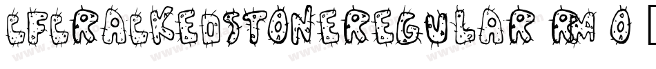 CfCrackedStoneRegular-rm9O字体转换