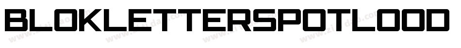 BloklettersPotlood-R08v字体转换
