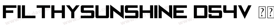 FilthySunshine-d54V字体转换