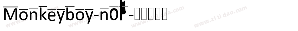 Monkeyboy-n0P字体转换
