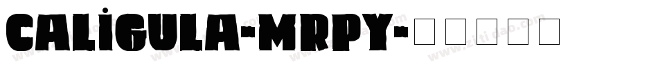 Caligula-MrpY字体转换