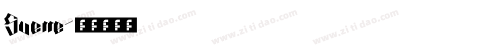 Sverre字体转换