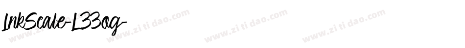 InkScale-L33qg字体转换