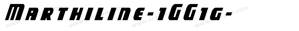 Marthiline-1GG1g字体转换