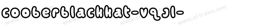 Cooberblackkat-VqJl字体转换