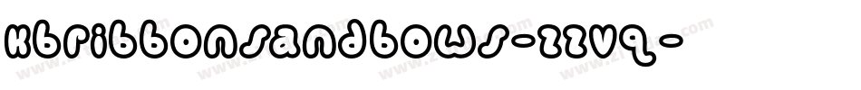 Kbribbonsandbows-ZzVq字体转换