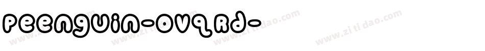 Peenguin-OVqRd字体转换
