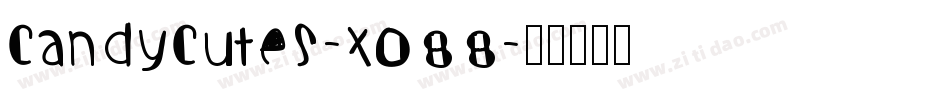 Candycutes-xO88字体转换
