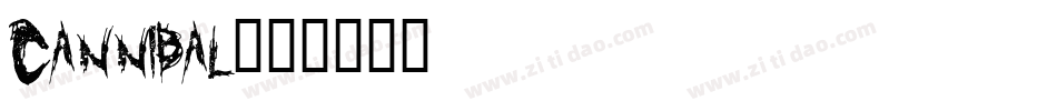 Cannibal字体转换