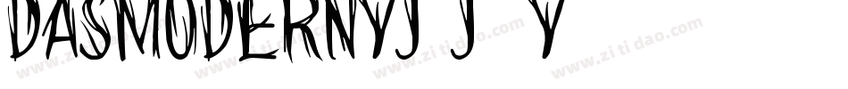 Dasmodern-j3j9字体转换