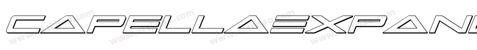CapellaExpandedItalic-B4zw字体转换