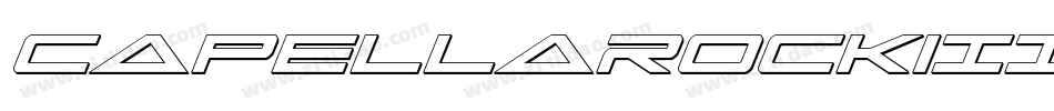 CapellaRockIiiBold-Ge4A字体转换