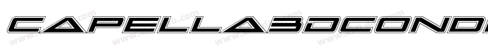 Capella3DCondensed-rnRK字体转换