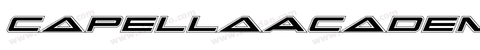 CapellaAcademyItalic-B4zn字体转换