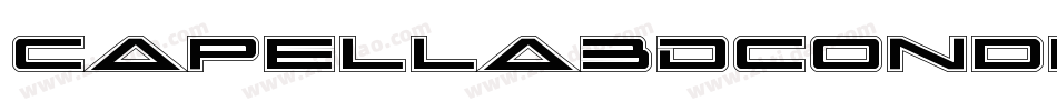 Capella3DCondensed-rnRK字体转换