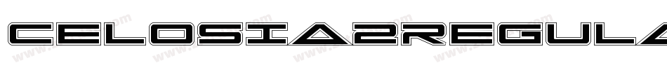 Celosia2Regular-4B3A6字体转换