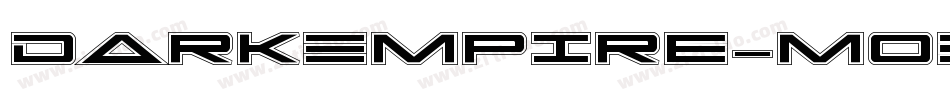 DarkEmpire-mO3a字体转换