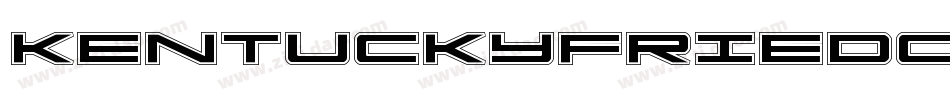 Kentuckyfriedchickenfont-vA3A字体转换