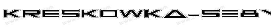 Kreskowka-5E8V字体转换