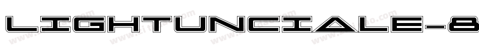 Lightunciale-8Z3A字体转换