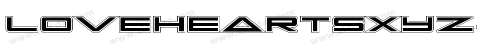 LoveheartsXyz-7G8V字体转换