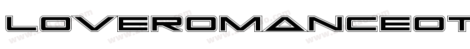 Loveromanceot-l8v5字体转换