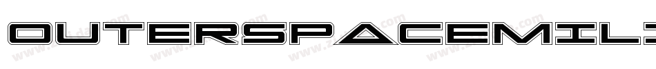 Outerspacemilitia-0r8v字体转换