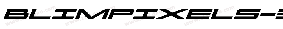 Blimpixels-EoOn字体转换