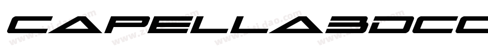 Capella3DCondensed-rnRK字体转换