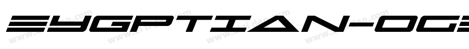 Eygptian-OGEo字体转换